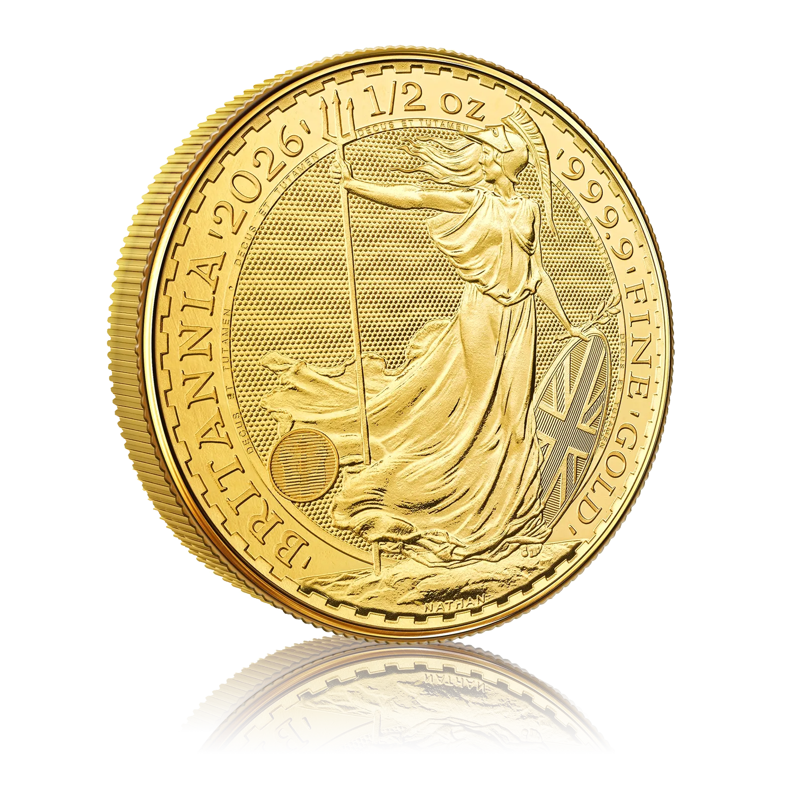 1/2 Oz Gold Royal Mint Britannia King Charles lll (2026) 4